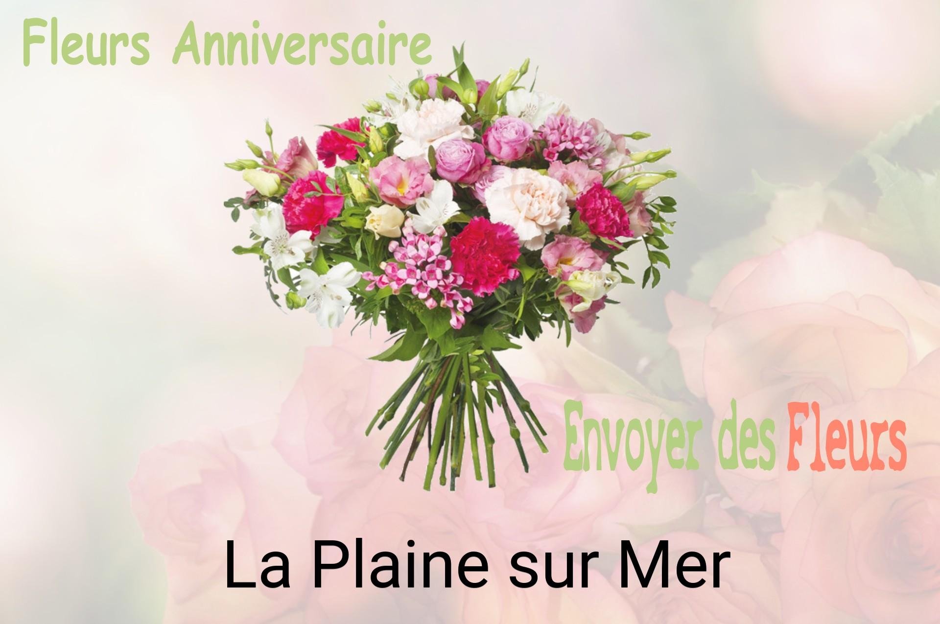 Bouquet de fleurs d’anniversaire livré à La Plaine-sur-Mer